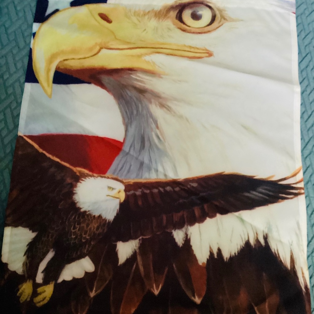 American Eagle Garden Flag
